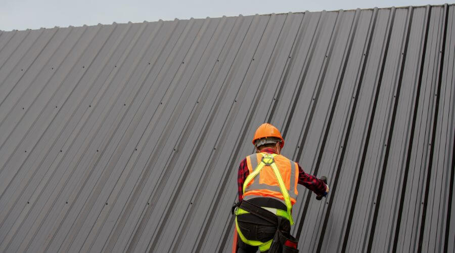 Professional metal roof installation services in Black Creek, WI
