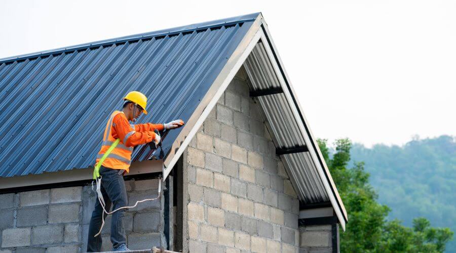 Professional metal roof installation in Black Creek, WI